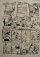 Cartoon Contest How Dan Was Saved Ad 1933
