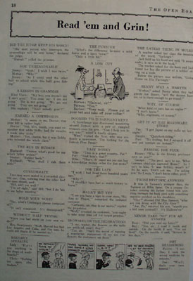 Read Them And Grin Judge Keep Word Jokes 1927