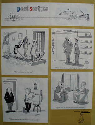 Post Scripts Cartoons 1961