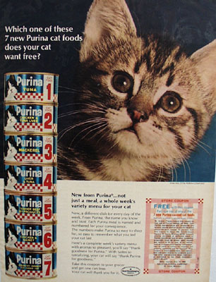 Purina Which One Free Ad 1967