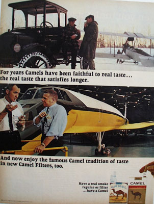 Camel Faithful To Real Taste Ad 1967