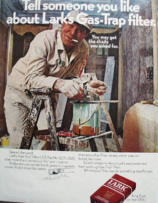 Lark Cigarettes Tell Someone You Like Ad 1969