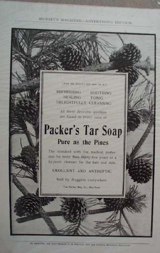 Packer's Tar Soap Ad