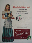 Virginia Dare Wine You Are Having A Party Ad 1947