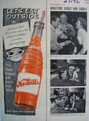 Nesbitts Orange Drink Eat Outside Ad 1957