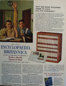 Encyclopedia Britannica Classroom Ad 1964
