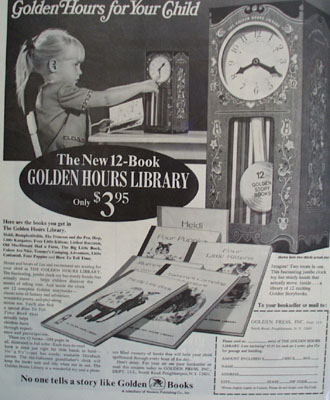 Golden Press Golden Hours Ad 1967