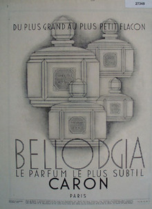 Bellodgia Perfume Paris Ad 1931