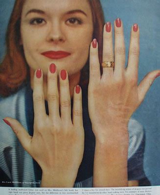 Jergens And Carol Middleton Ad 1959