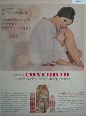 Lady Gillette Does Wonderful Things Ad 1965