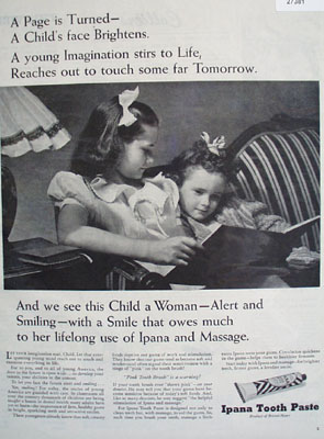 Ipana Tooth Paste A Page Is Turned Ad 1944