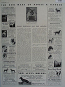 Dog Mart of House And Garden Ad 1931