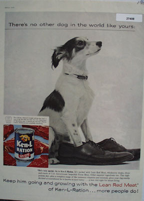 Ken L Ration Wearing Masters Shoes Ad 1959