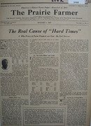 Prairie Farmer Cause Of Hard Times Article 1930