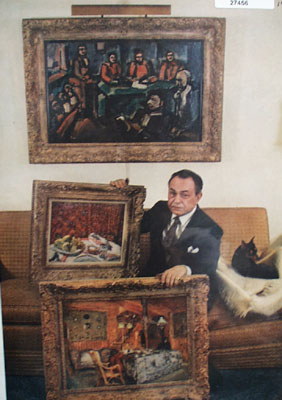 Edward G Robinson And Paintings Picture 1957