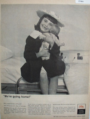 Eli Lilly We Are Going Home Ad 1965