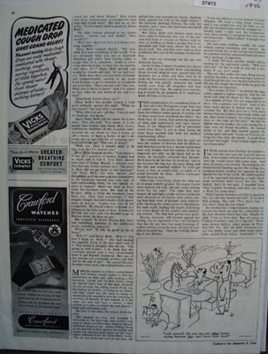 Vicks Give Grand Relief Ad 1946