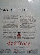 Dextrose Greatest Force On Earth Ad 1943