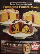 Duncan Hines Pampered Pound Cakes Ad 1967