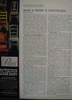 Martin Paints Antiquing Made Easy Ad 1965