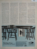 Keller Furniture Seating Four Ad 1966