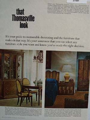 Thomasville More Good Decisions Ad 1968