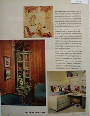 100 Ideas Under 100.00 Built In Chest Ad 1964