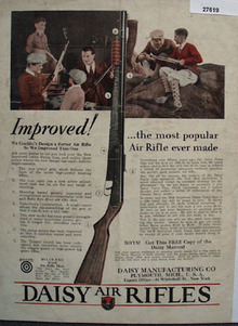Daisy Air Rifles Most Popular Ad 1930
