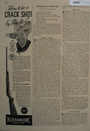 Kleanbore Crack Shot Tim McCoy Ad 1934
