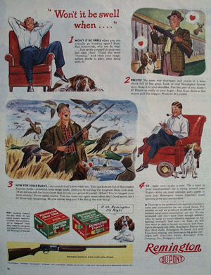 Remington Wont It Be Swell Ad 1944