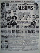 Capitol Records 4 Albums for 97 cents Ad 1960