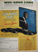 Capitol Music Nat King Cole Album Ad 1968