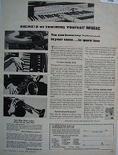 U S School Of Music Secrets Teaching Music Ad 1968