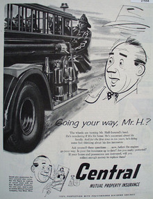 Central Mutual Ins. FireTrucks Ad