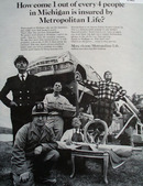 Metropolitan Life More People Choose Ad 1964