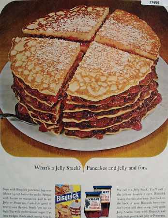 Bisquick Jelly Stack Ad 1965