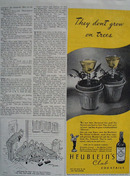 Heubleins Cocktails Do Not Grow On Trees Ad 1944