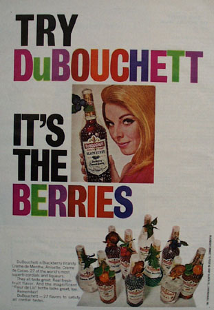 DuBouchett It Is The Berries Ad 1968