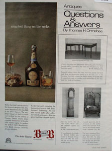 B and B Smartest Thing On The Rocks Ad 1966
