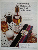 Coronet Whiskey Give The Brandy Ad 1968