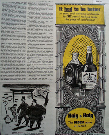 Haig and Haig Had To Be Better Ad 1944