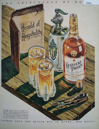 Kentucky Tavern Herald of Hospitality Ad 1944