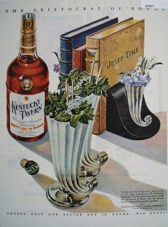 Kentucky Tavern Julep Time Ad 1945