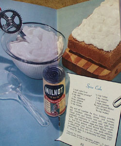 Tested Milnot Recipes Cookbook 1951