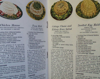 Fabulous Foods Knox Gelatine Cookbook 1961