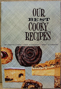 Best Cooky Cookbook by Martha Logan 1964