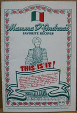 Mamma D Andreas Favorite Recipes Cookbook 1984