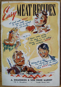 Easy Meat Recipes Cookbook 1946