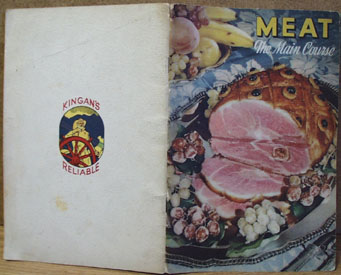 Meat The Main Course Cookbook 1942