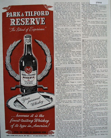 Park And Tilford Whiskey Personal Whiskey Ad 1944